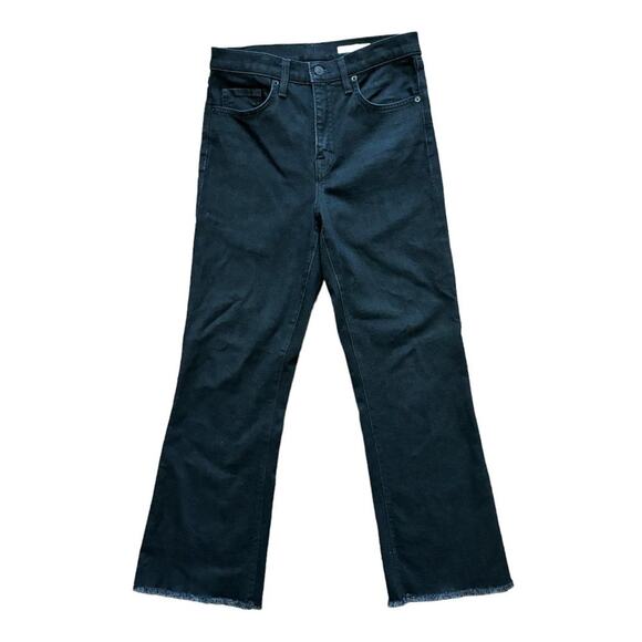 Nili Lotan Elegant Black Wide Leg Jeans - Picture 2 of 12